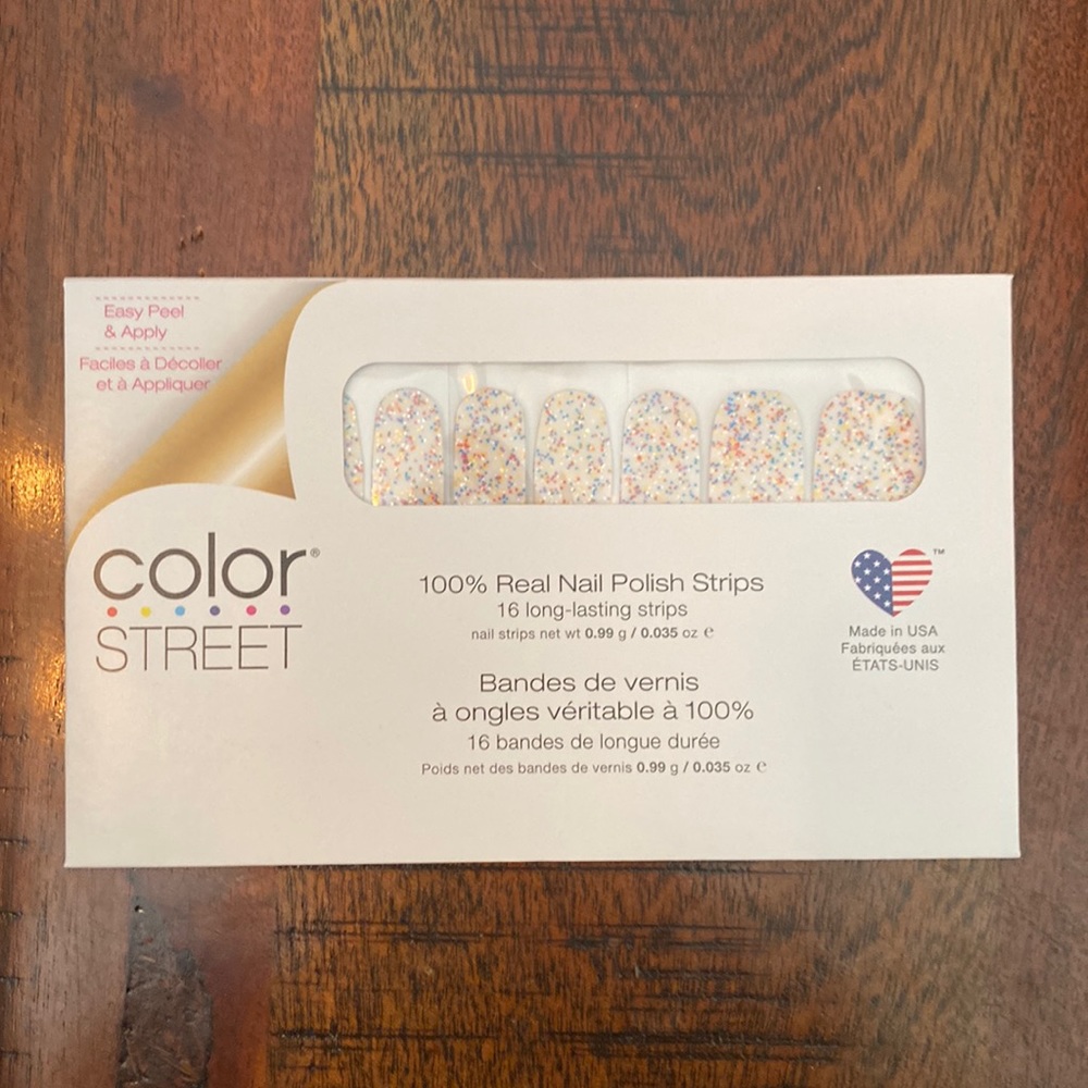 Color Street • Sugar High • Glitter Overlay